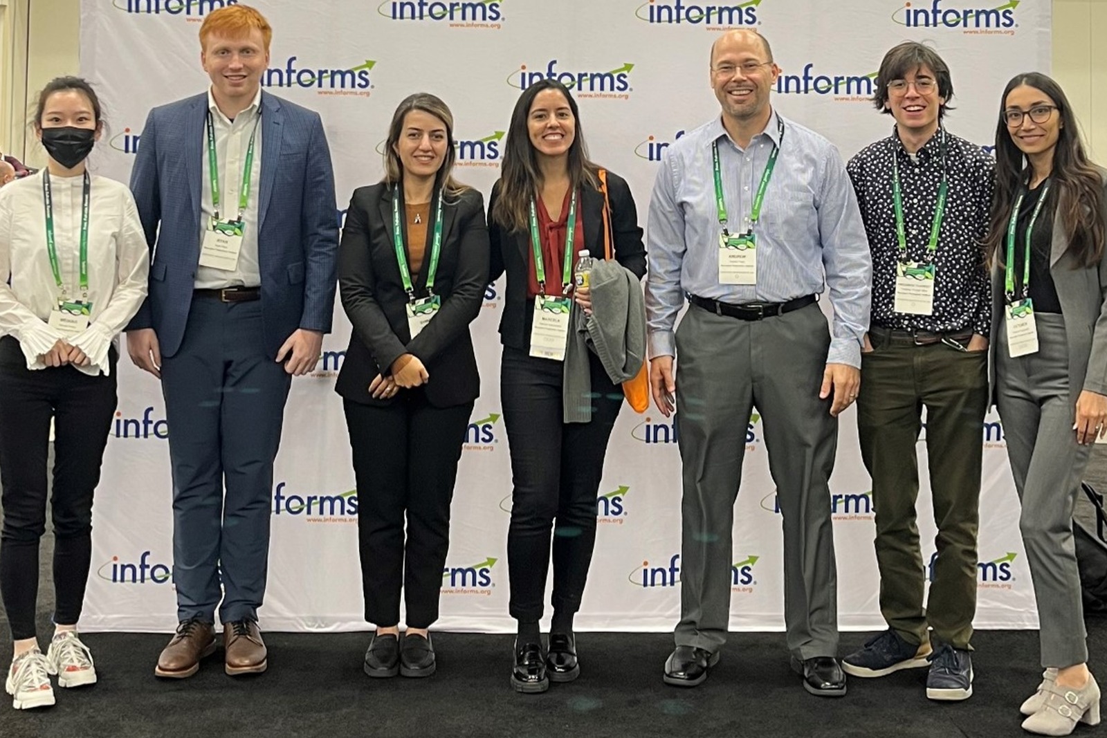 The research team together at an INFORMS Annual Meeting